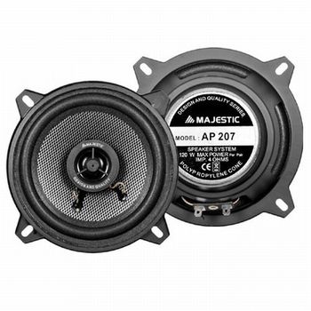 New Majestic Ap-207 Altavoz Audio De 2 Vías 120 W 2 Pieza(s)