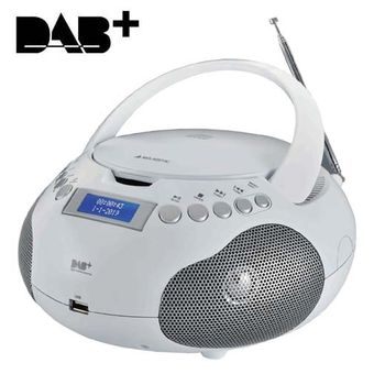 New Majestic Ah-265 Dab Digital Dab, Dab+, Fm Blanco Reproducción Mp3