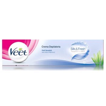 Veet Silk & Fresh Technology Crema Depilatoria Indicada Para Piel Sensible 200ml