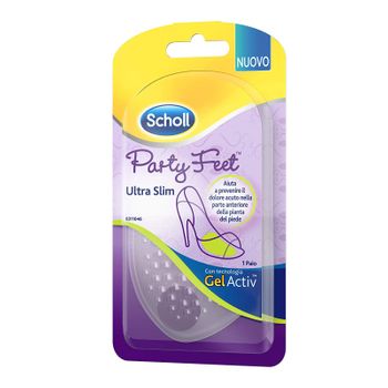 Scholl Pharma Party Feet Ultra Slim Gelactiv 1 Par