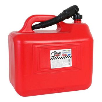 Tanque Para Combustible Con Embudo Self 20 L Rojo