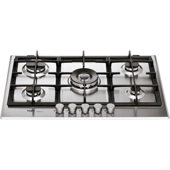 Whirlpool Gmr 7522/ixl Hobs Acero Inoxidable Integrado Encimera De Gas 5 Zona(s)