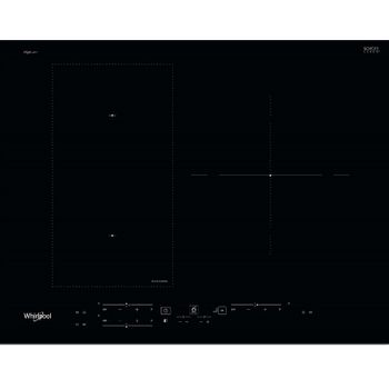 Whirlpool Placa De Inducción 65cm 3 Fuegos 7200w Negra - Wlb3965bfixl