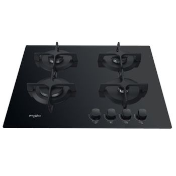 Aspes Av2300 L-vitroceramica 2 Fuegos Cristal Negro