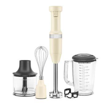 Kitchenaid Batidora De Inmersión Con Cable 180w Crema - 5khbv83eac