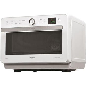 Whirlpool Jt469wh - Microondas Jet Chef - 33 L - Acero Inoxidable - Blanco