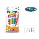 Rotulador Carioca Neon Caja De 8 Colores