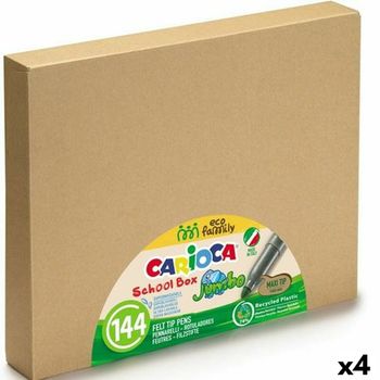 Set De Rotuladores Carioca Schoolbox Multicolor (4 Unidades)