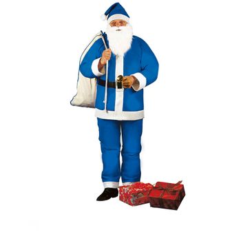 Disfraz Papá Noel Azul