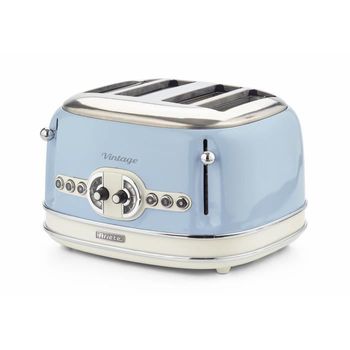 Schneider Scto4bl Tostadora Vintage 4 Ranuras Función Descongelación Color  Azul con Ofertas en Carrefour