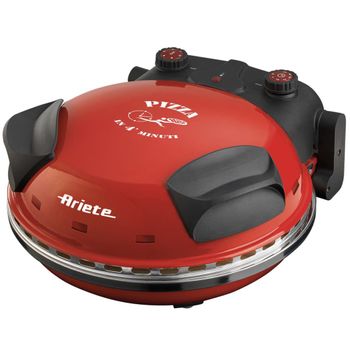 Ariete Horno Para Pizza Da Gennaro 1200 W Rojo Y Negro Ariete