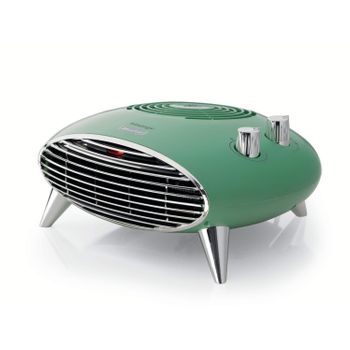 Ariete Vintage 8211/04 Interior Cromo, Verde 2000 W Ventilador Eléctrico