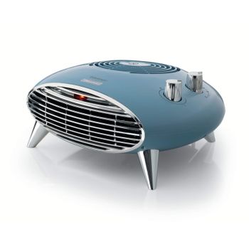 Ariete Vintage 8211/05 Interior Azul, Cromo 2000 W Ventilador Eléctrico