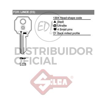 Llave Acero Lc3 Lince - Neoferr..