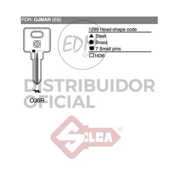 Llave Acero Oj6r Ojmar - Neoferr..