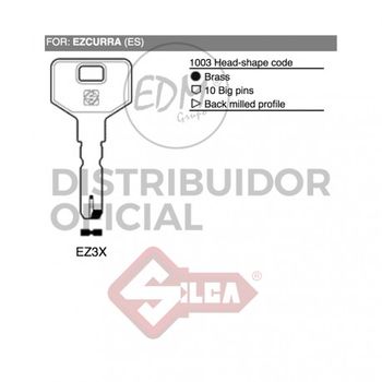 Llave Laton Ez3x Ezcurra