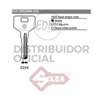 Llave Laton Ez4x Ezcurra