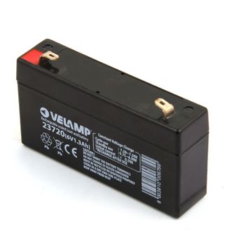 Batería Recargable De Plomo Acido 6v 1.3ah Conector Faston