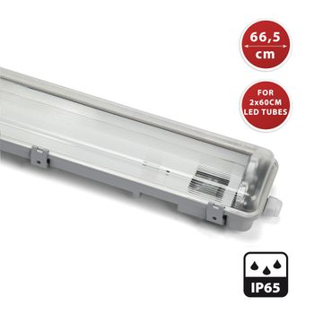 Plafón Ip65 Vacio 2x18w