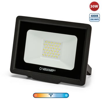 Padlight5, Reflector Led Smd Ip65 De 30w, Negro 4000k