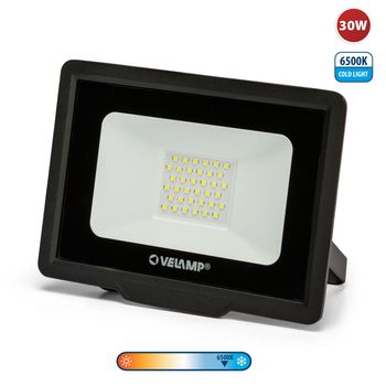 Padlight5, Reflector Led Smd Ip65 De 30w, Negro 6500k