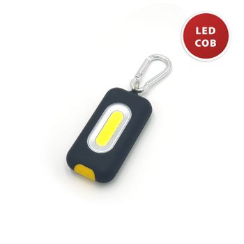 Llavero Con Panel Led Cob E Imán. 3aaa No Incluido