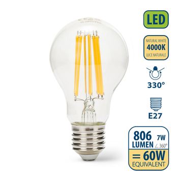 Bombilla inteligente SmartLED E27 Ksix, 9W equivalente 60W, 806 lm