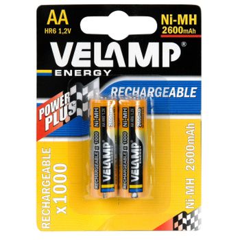 Batería Recargable Ni-mah 1,5v Stilo 2600 Mah  - 2 Pcs