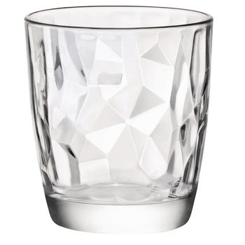 Vaso Bajo Vidrio Diamond 30cl