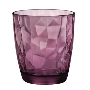 Vasos Dof Diamond Purpura 39 Cl - 6 Unds - Bormioli - Neoferr