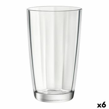 Vaso Bormioli Rocco Pulsar Transparente Vidrio 470 Ml 6 Piezas