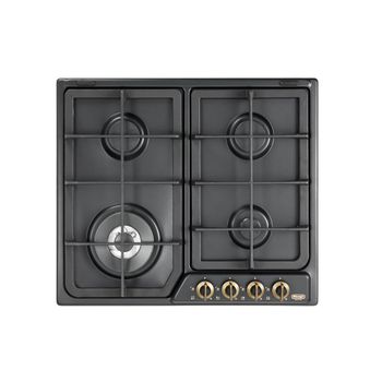 Delonghi Anf 46 Pro Hobs Antracita Built-in (placement) Encimera De Gas 4 Zona(s)