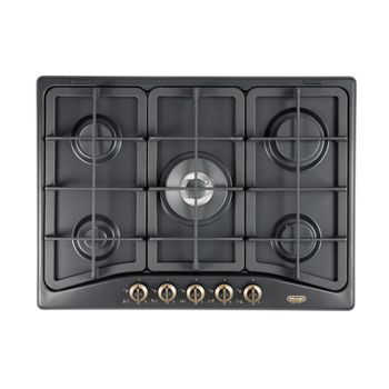 Delonghi Anf 57 Pro Hobs Antracita Built-in (placement) Encimera De Gas 5 Zona(s)