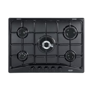 De'longhi Ynf 57 Asv Hobs Negro Integrado 68 Cm Encimera De Gas 5 Zona(s)