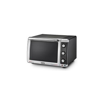 HOMCOM Horno Eléctrico Sobremesa 32L 1600W con 3 Modos de Calor Temperatura  hasta 230 ℃ Temporizador Bandeja de Horneado Ajustable de 3 Niveles  52,2x38,1x33,5 cm Negro - Conforama