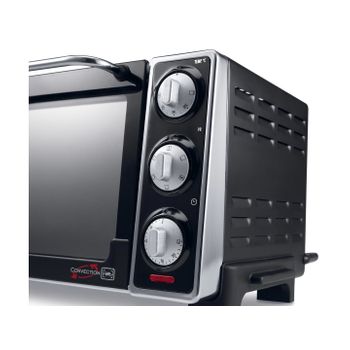 Delonghi Eo 20792 Horno Tostador 20 L Negro, Plata Parrilla