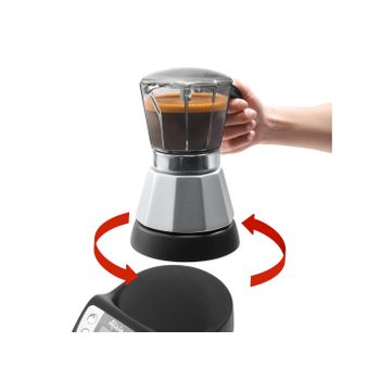 Cafetera Italiana Electrica Negra Jocca con Ofertas en Carrefour