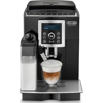 Cafetera Espresso Automática 15 Bares 1,6l, Brazo Doble Salida, Espumador  Leche, Calienta Tazas Negro/plata 1000w Camry Cr 4410