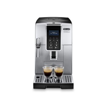 DeLonghi Cafetera Superautomática Dinámica ECAM350.55.B. 2 Tazas  Simultáneas. Pantalla LCD. Panel Táctil. 1.450 W