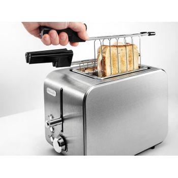 Delonghi Ctx 2203 Tostadora 2 Rebanada(s) Plata 550 W