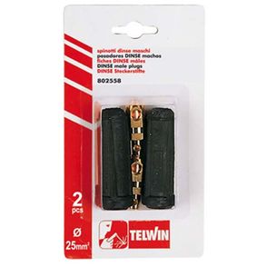 Telwin 802558 Kit 2 Pasadores Dinse Macho 25