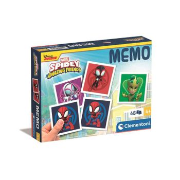 Juego Memo Spidey And His Amazing Friends 48 Cartas.