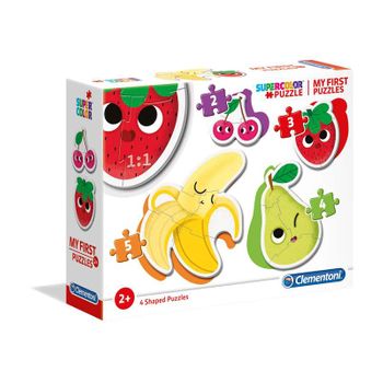 Clementoni- My First Puzzle Progresivo Frutas, Multicolor (20815) , Color/modelo Surtido (20815.9)