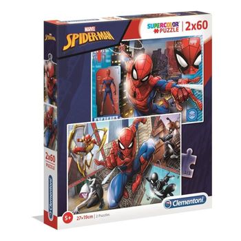 Spider Man Puzzle 2x60 Piezas