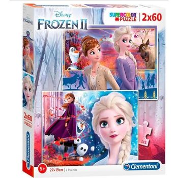 Puzzle Frozen 2x60 Piezas