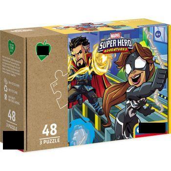 Puzzle 2X20 PCs Marvel Super Hero Adventures of Educa