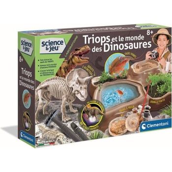 Juego Triops Y El Mundo De Los Dinosaurios Clementoni - 52566