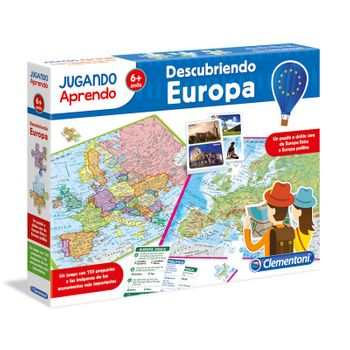 Juego Puzzle Mapa Geo Descubre Europa