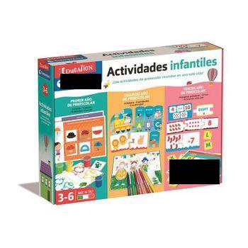 Clementoni- Actividades Infantiles, Juego Educativo Aprendizaje Infantil, 1º, 2º, 3º Educación Infantil, A Partir De 3 Años (55479)