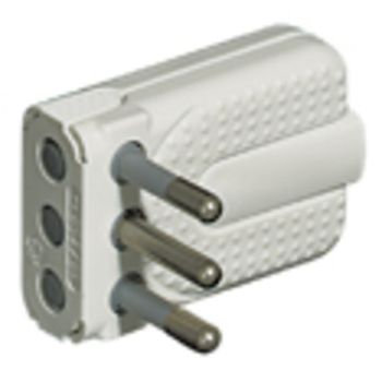 Bticino S2465ta Adaptador De Enchufe Eléctrico Blanco